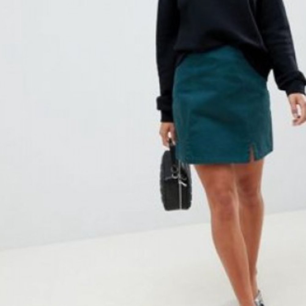 ASOS Split Front Mini Skirt